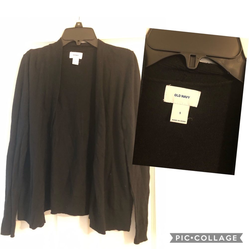 Old Navy black cardigan